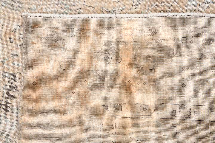 9' x 12' 8 Hand Knotted Ultra Vintage Persian Wool Rug