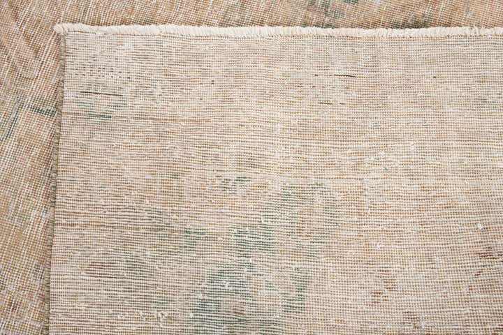 9' x 12' 6 Hand Knotted Ultra Vintage Persian Wool Rug