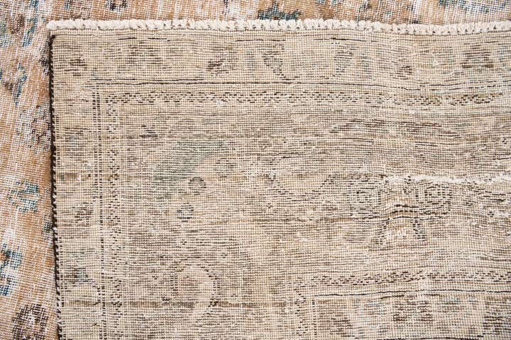 9' 3 x 12' 6 Hand Knotted Ultra Vintage Persian Wool Rug