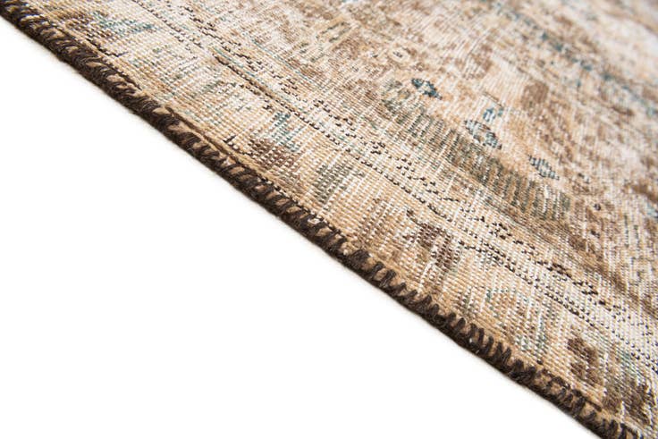 Detail image of 9' 3 x 12' 6 Hand Knotted Ultra Vintage Persian Wool Rug
