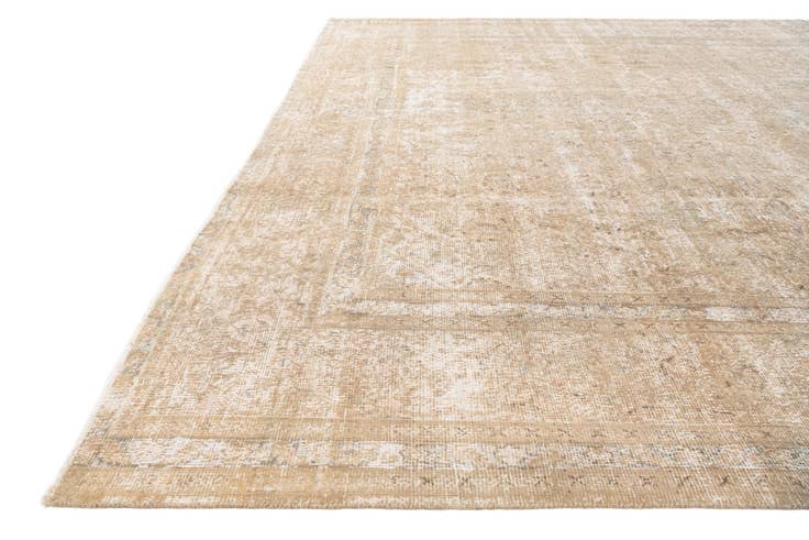 Detail image of 9' 7 x 12' 2 Hand Knotted Ultra Vintage Persian Wool Rug