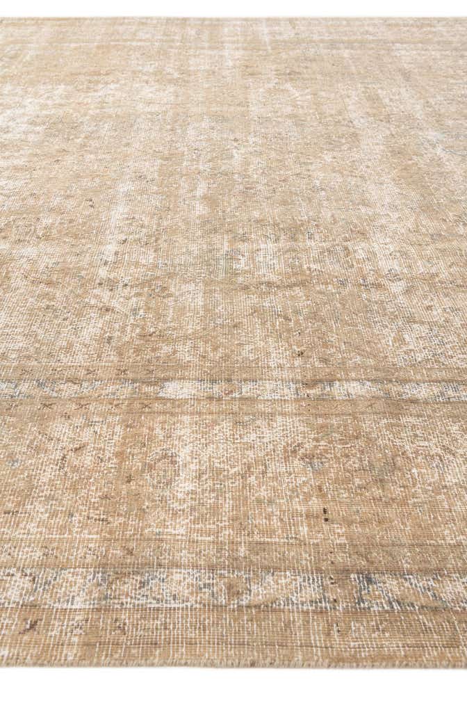 9' 7 x 12' 2 Hand Knotted Ultra Vintage Persian Wool Rug