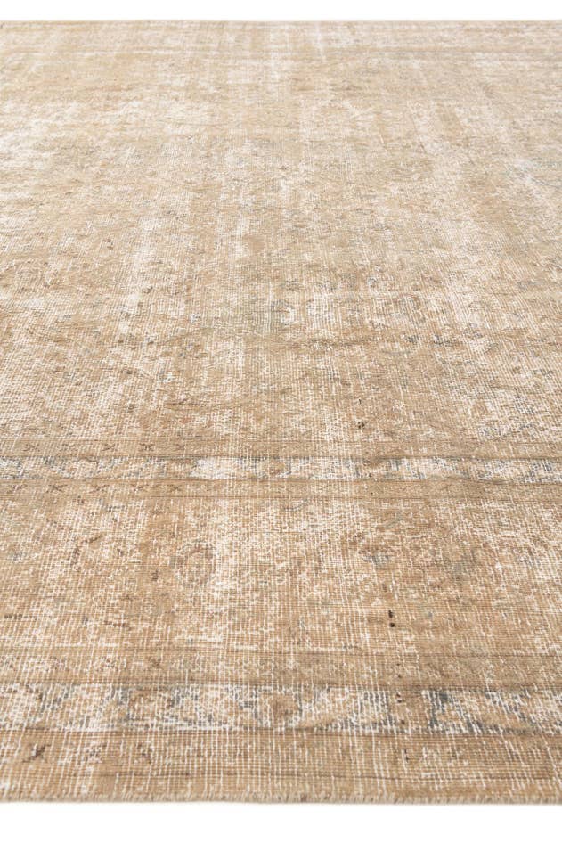 Detail image of 9' 7 x 12' 2 Hand Knotted Ultra Vintage Persian Wool Rug