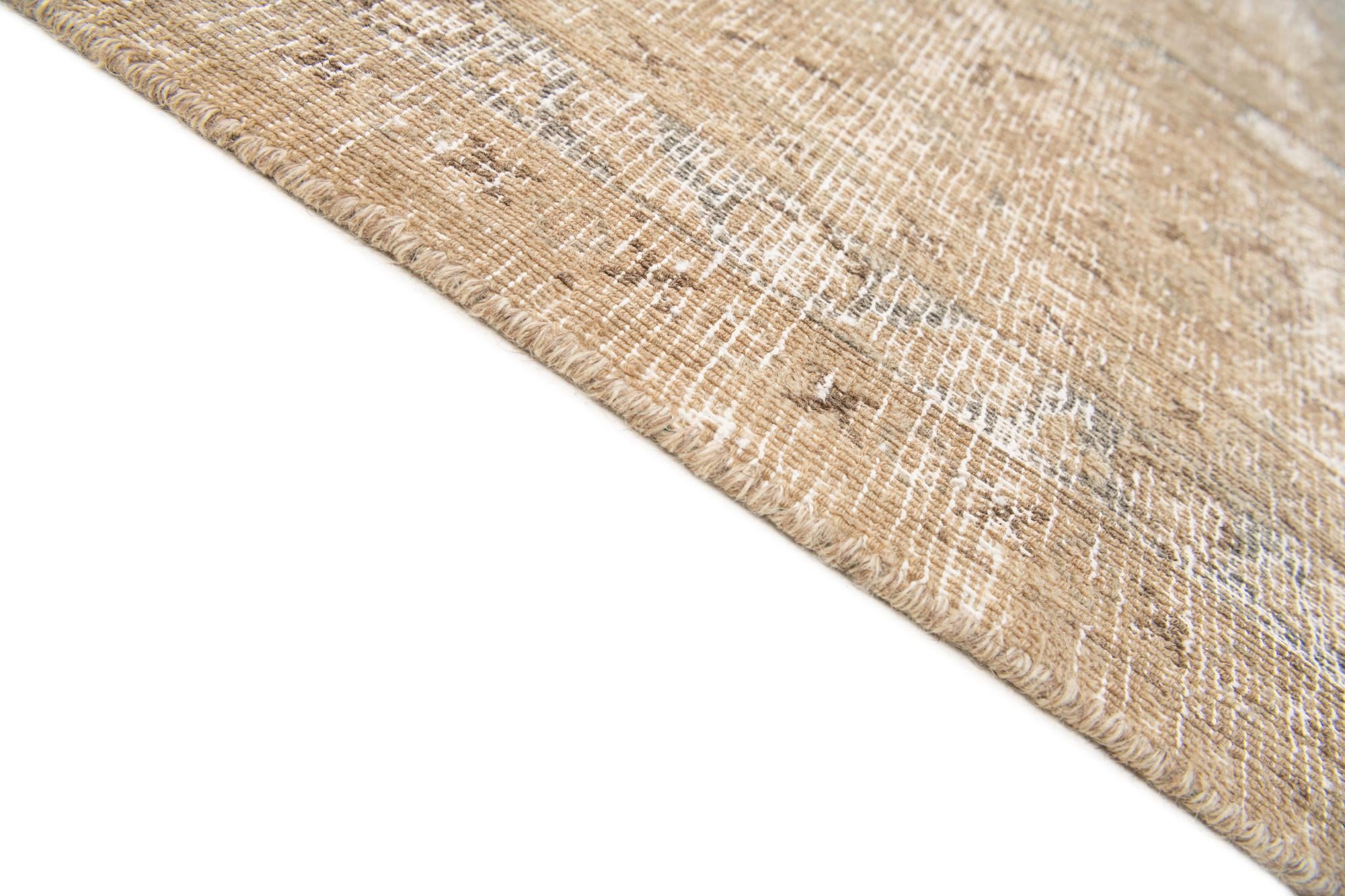 9' 7 x 12' 2 Hand Knotted Ultra Vintage Persian Wool Rug