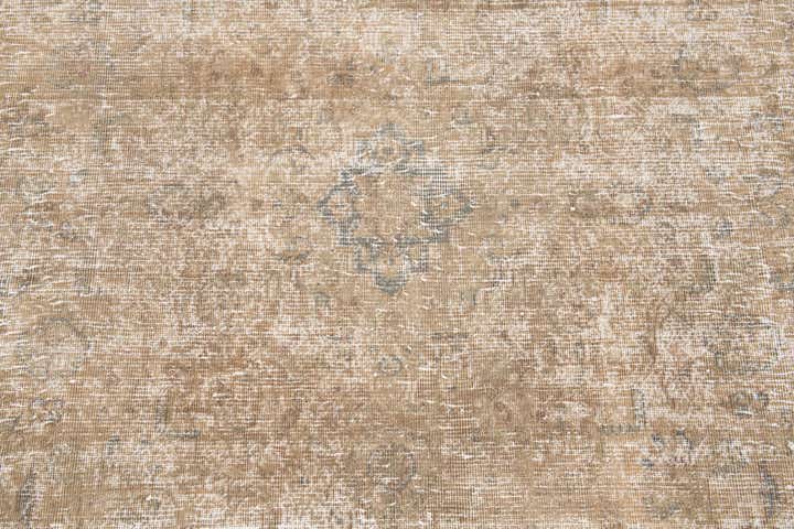 9' 7 x 12' 2 Hand Knotted Ultra Vintage Persian Wool Rug