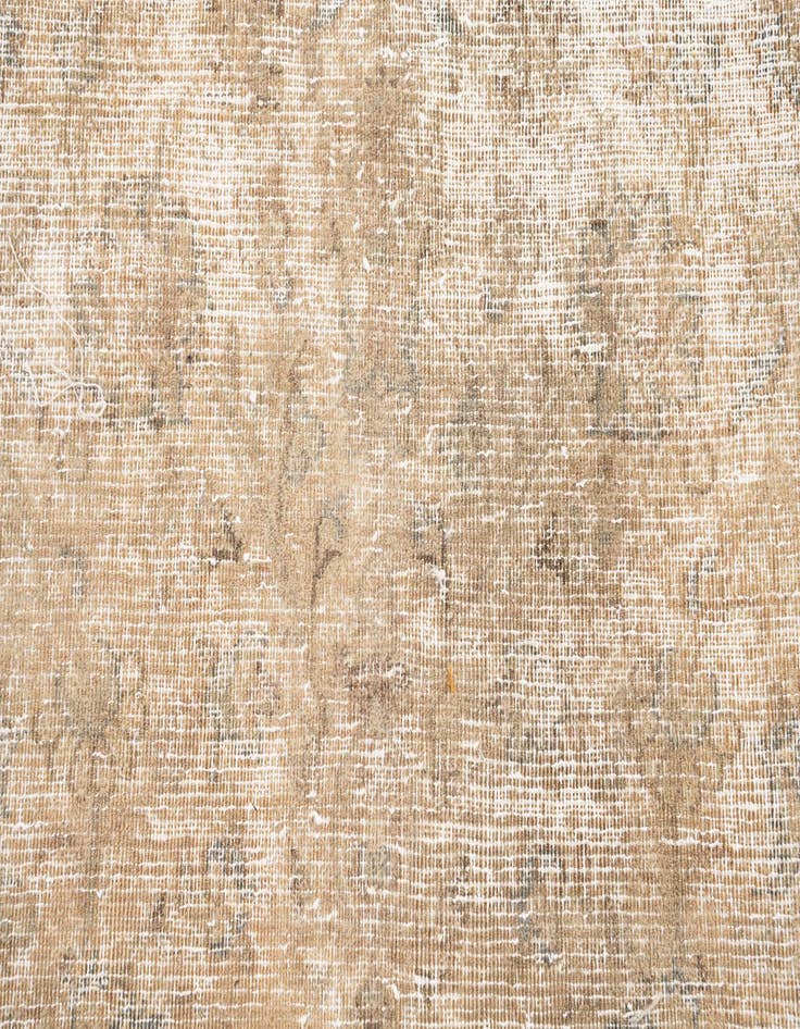 Detail image of 9' 7 x 12' 2  Hand Knotted Ultra Vintage Persian Wool Rug