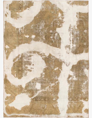 6' 4 x 8' 7 Hand Knotted Ultra Vintage Persian Wool Rug