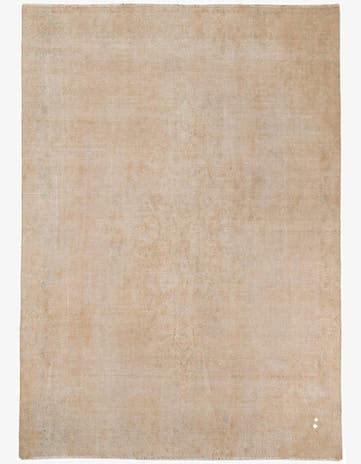 6' 6 x 9' Hand Knotted Ultra Vintage Persian Wool Rug