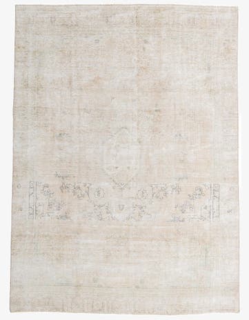 8' 10 x 12' 1 Hand Knotted Ultra Vintage Persian Wool Rug