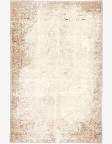 3' x 4' 8 Hand Knotted Ultra Vintage Persian Wool Rug