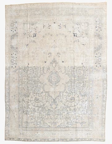 8' 2 x 11' Hand Knotted Ultra Vintage Persian Wool Rug