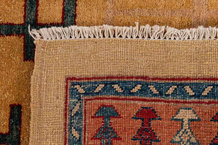 3' 4 x 5' 5 Hand Knotted Ziegler Wool Rug