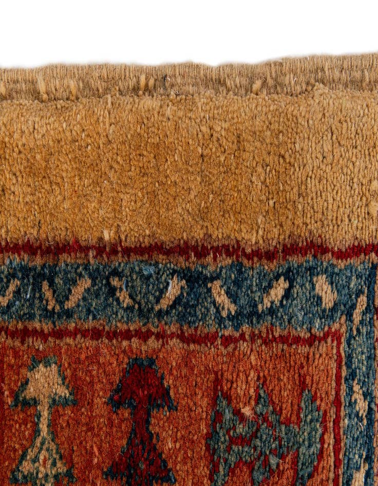 Detail image of 3' 4 x 5' 5  Hand Knotted Ziegler Wool Rug