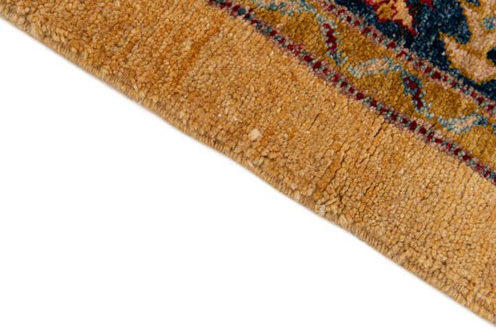 3' 4 x 5' 1 Hand Knotted Ziegler Wool Rug