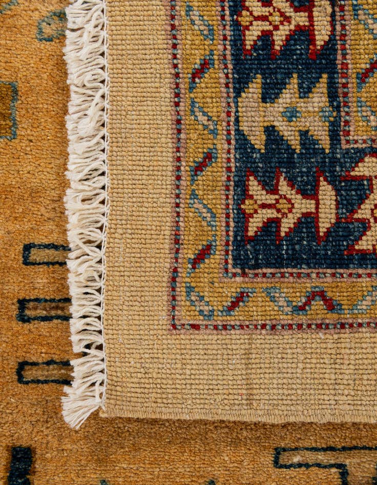 Detail image of 3' 4 x 4' 8  Hand Knotted Ziegler Wool Rug