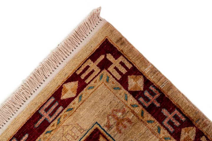 3' 3 x 5' 3 Hand Knotted Ziegler Wool Rug