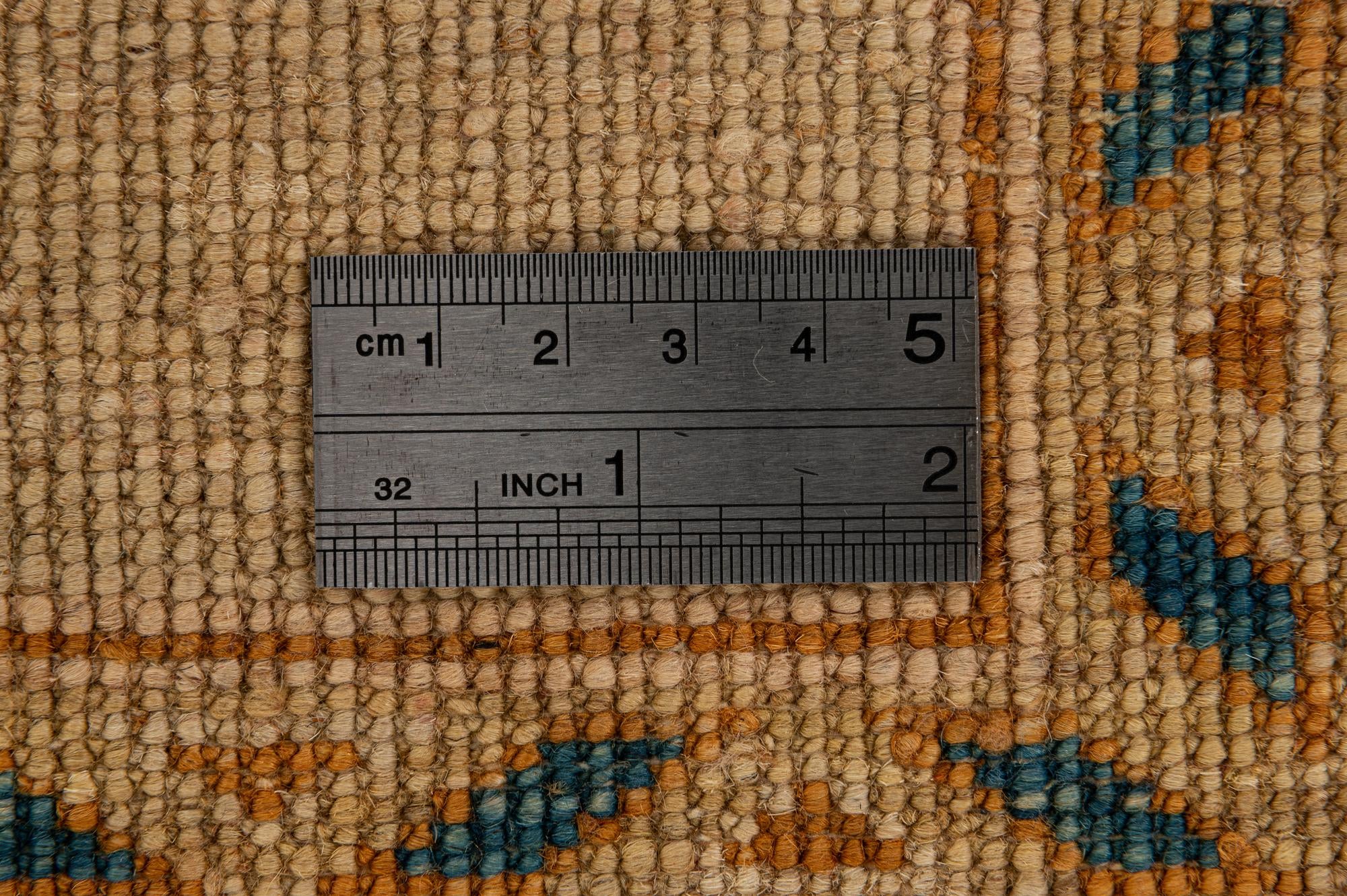 3' 3 x 5' 3 Hand Knotted Ziegler Wool Rug