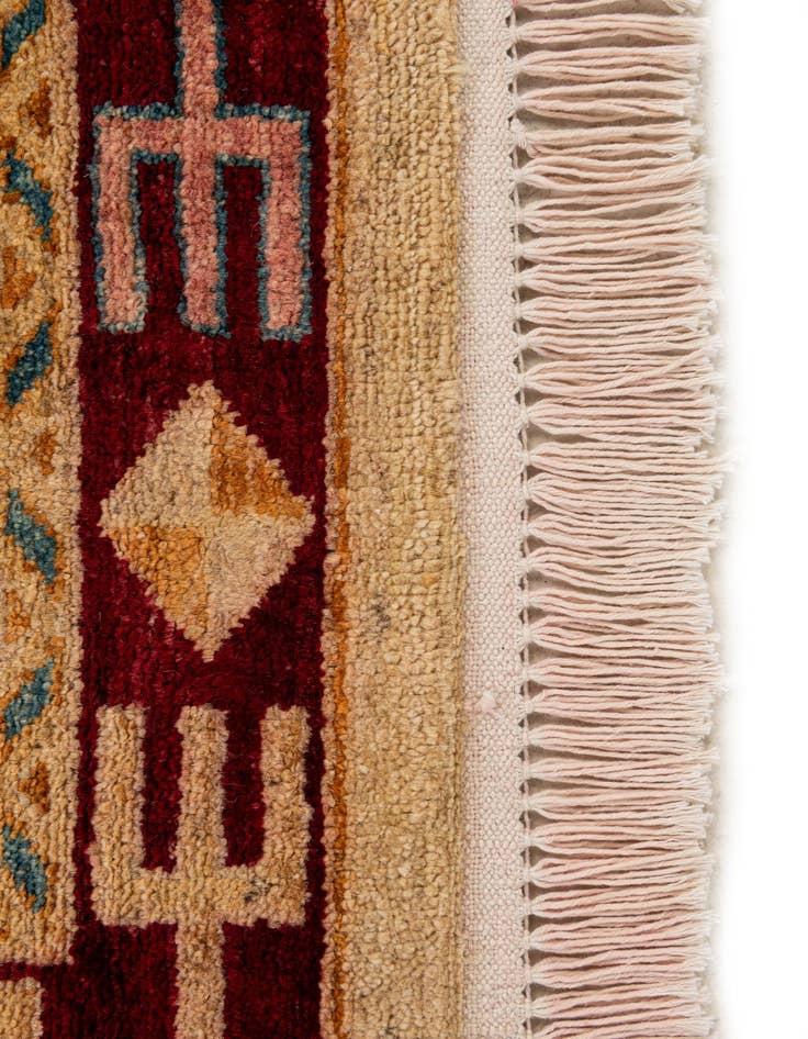 Detail image of 3' 3 x 5' 3  Hand Knotted Ziegler Wool Rug