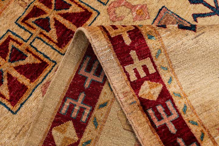 3' 3 x 5' 3 Hand Knotted Ziegler Wool Rug