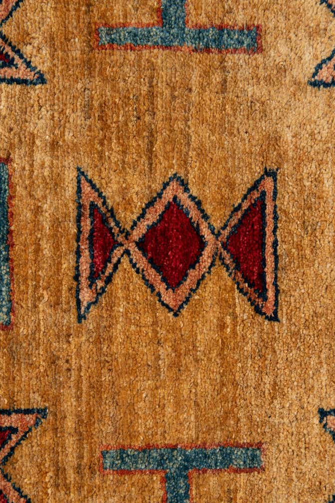 3' 5 x 4' 11 Hand Knotted Ziegler Wool Rug