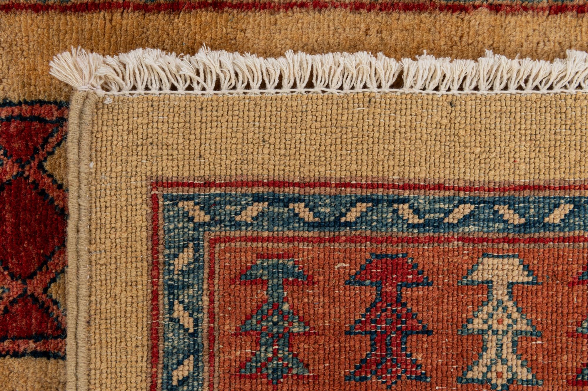 3' 4 x 5' 1 Hand Knotted Ziegler Wool Rug