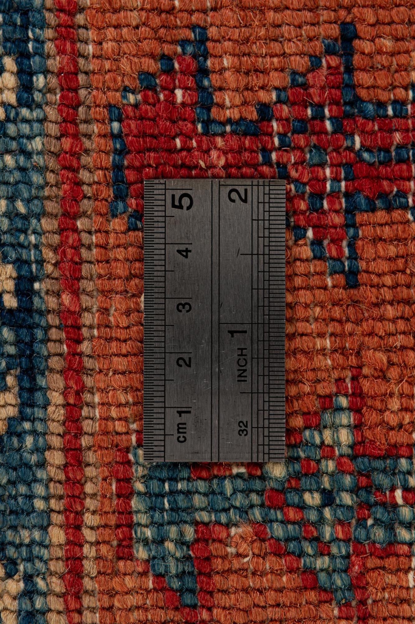 3' 4 x 5' 1 Hand Knotted Ziegler Wool Rug