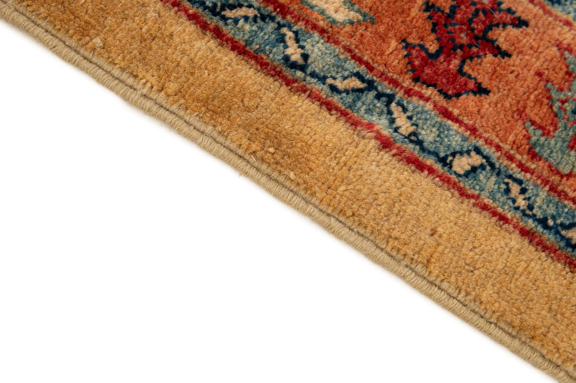 3' 4 x 5' 1 Hand Knotted Ziegler Wool Rug