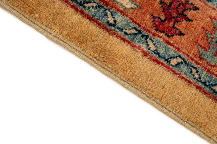 3' 4 x 5' 1 Hand Knotted Ziegler Wool Rug