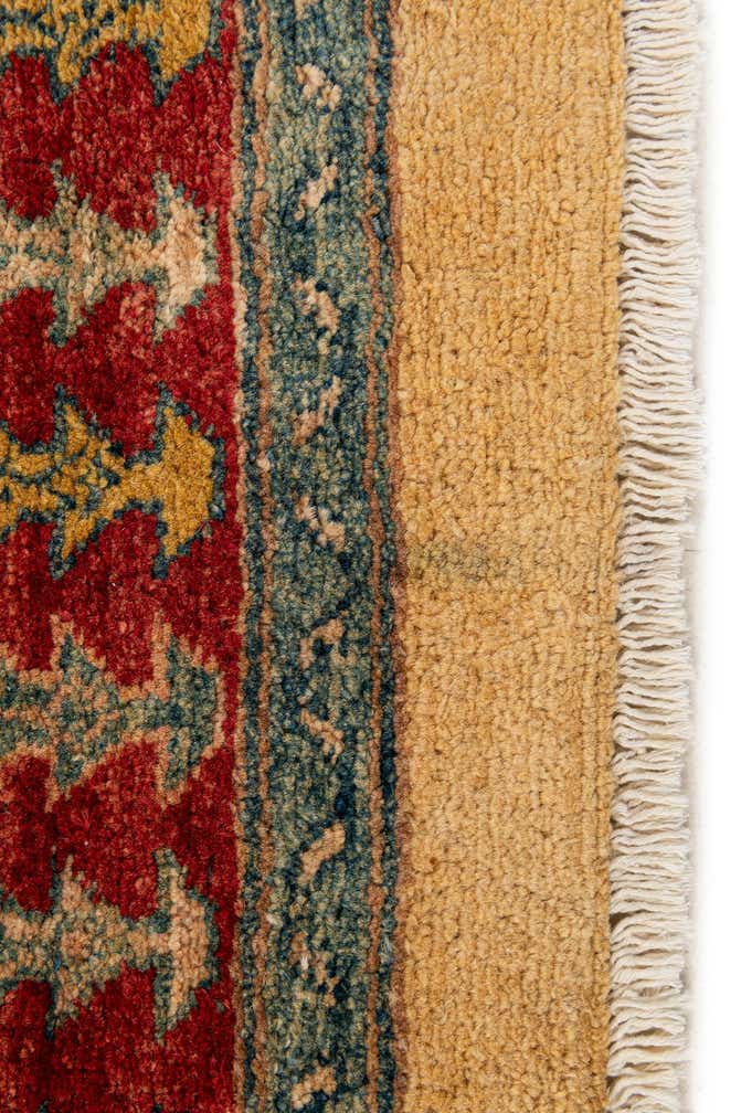 3' 5 x 5' 1 Hand Knotted Ziegler Wool Rug