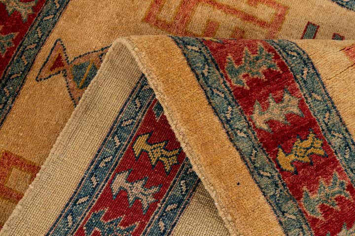 3' 5 x 5' 1 Hand Knotted Ziegler Wool Rug