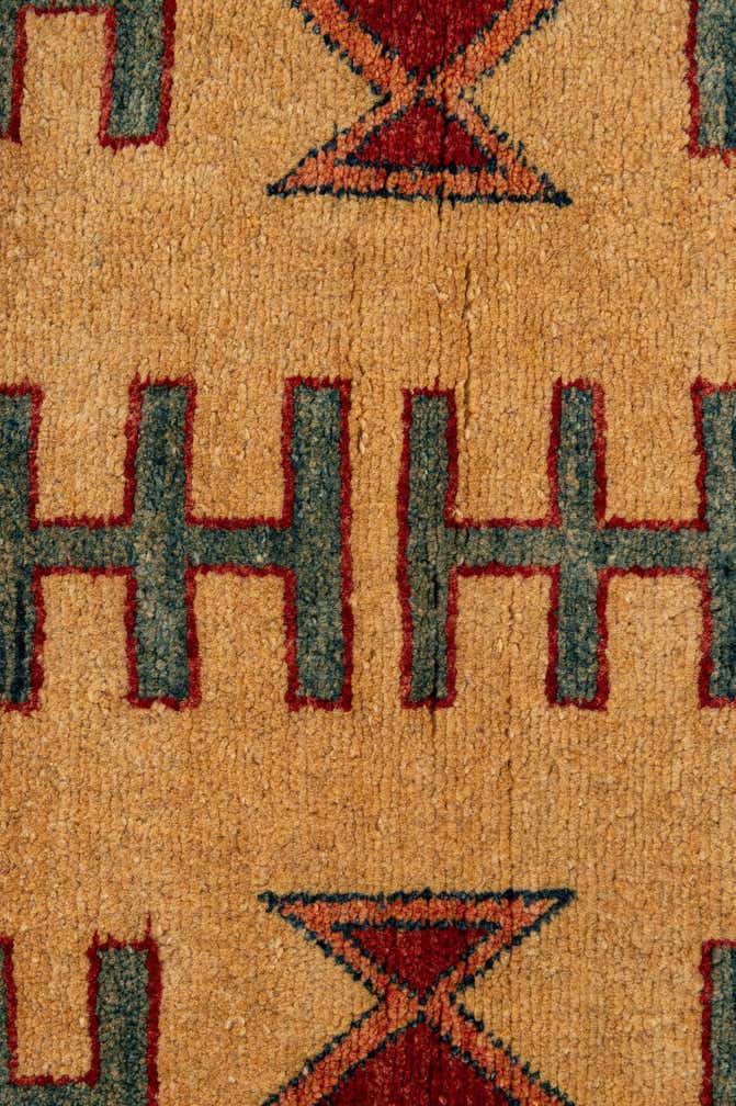 3' 5 x 5' 1 Hand Knotted Ziegler Wool Rug