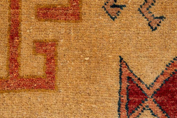 3' 5 x 5' 1 Hand Knotted Ziegler Wool Rug