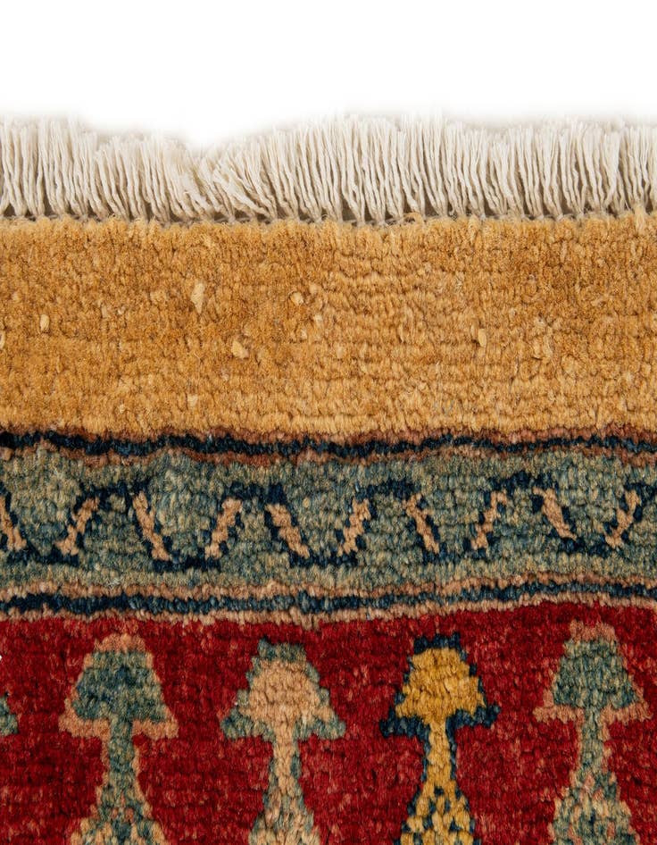 Detail image of 3' 5 x 5' 1  Hand Knotted Ziegler Wool Rug