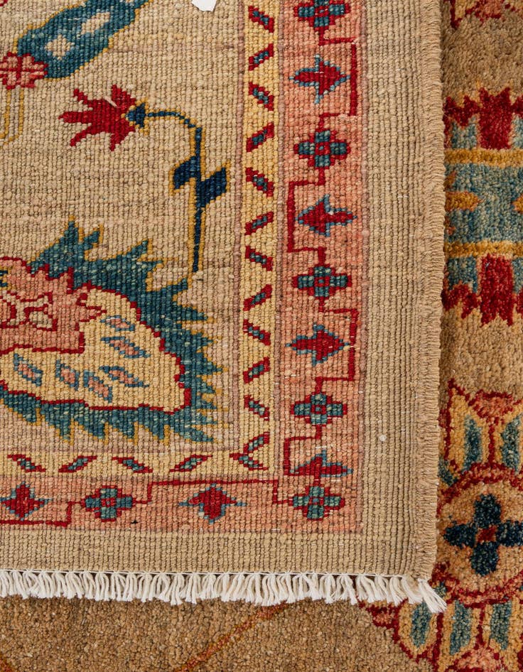 Detail image of 5' 2 x 7' 6  Hand Knotted Ziegler Wool Rug