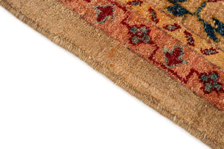 Detail image of 5' 2 x 7' 6 Hand Knotted Ziegler Wool Rug