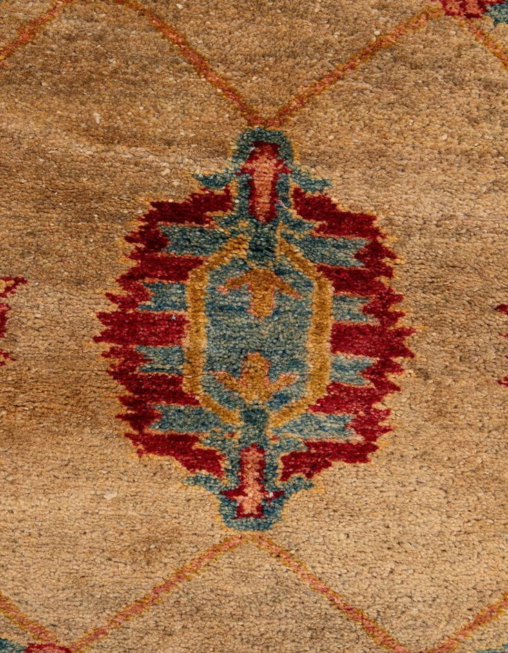 Detail image of 5' 2 x 7' 6  Hand Knotted Ziegler Wool Rug