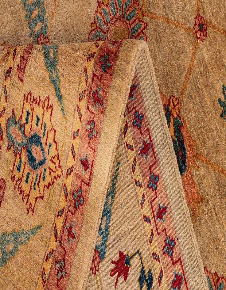 Detail image of 5' 2 x 7' 6  Hand Knotted Ziegler Wool Rug