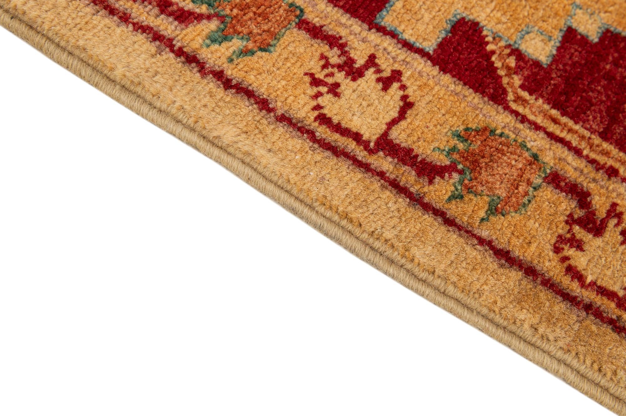 5' 8 x 7' 9 Hand Knotted Ziegler Wool Rug