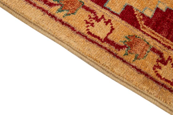 Detail image of 5' 8 x 7' 9 Hand Knotted Ziegler Wool Rug