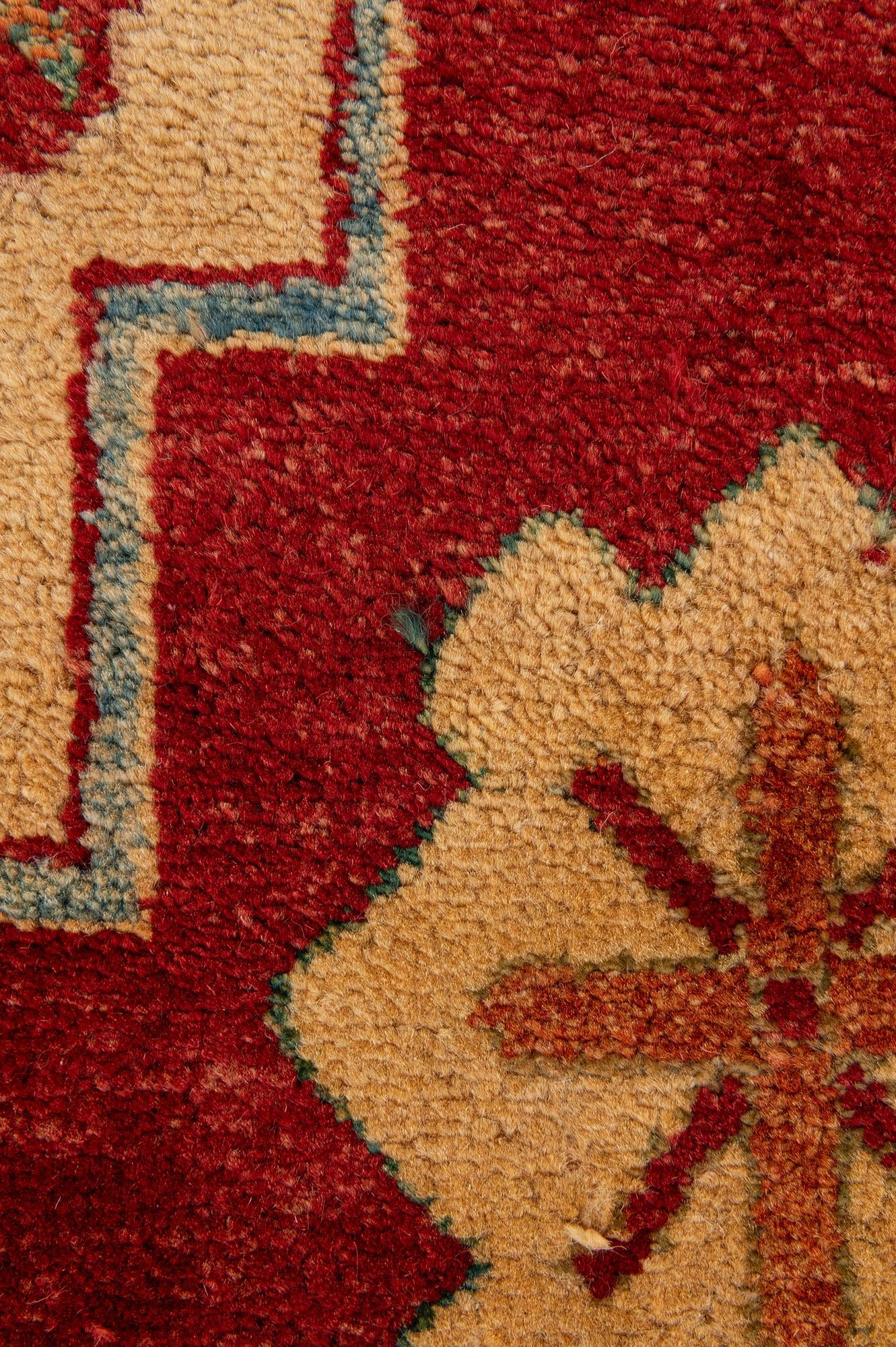 5' 8 x 7' 9 Hand Knotted Ziegler Wool Rug