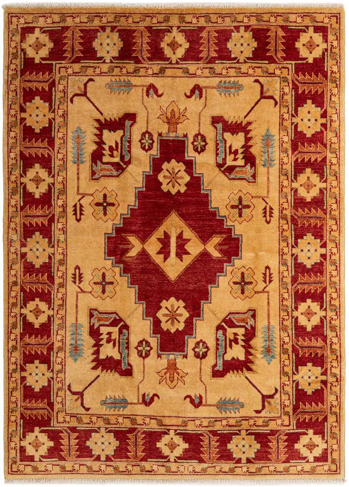 5' 8 x 7' 9 Hand Knotted Ziegler Wool Rug