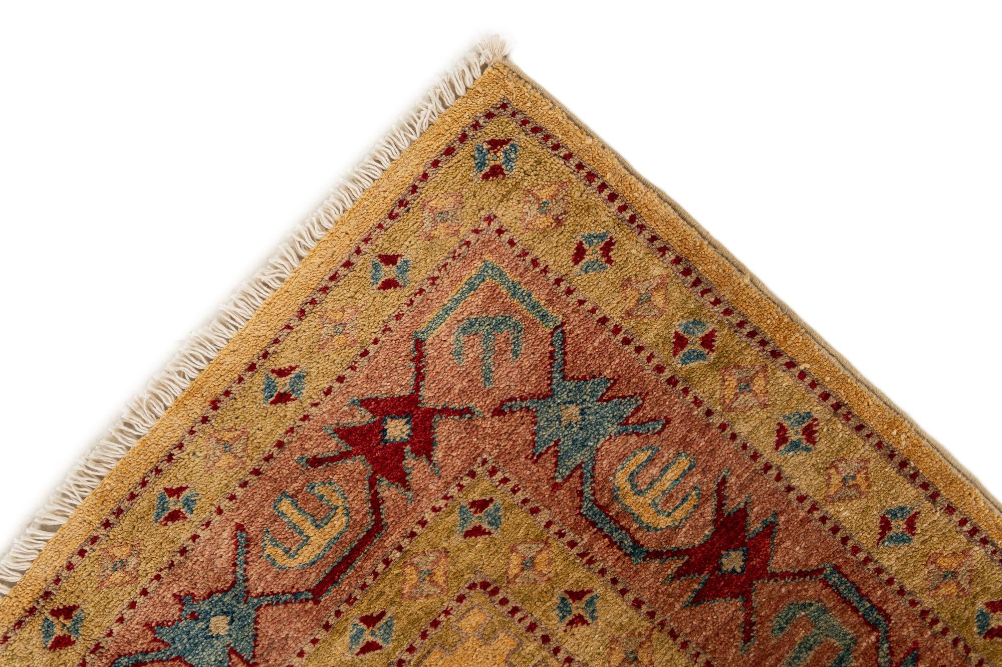 5' 2 x 7' 7 Hand Knotted Ziegler Wool Rug