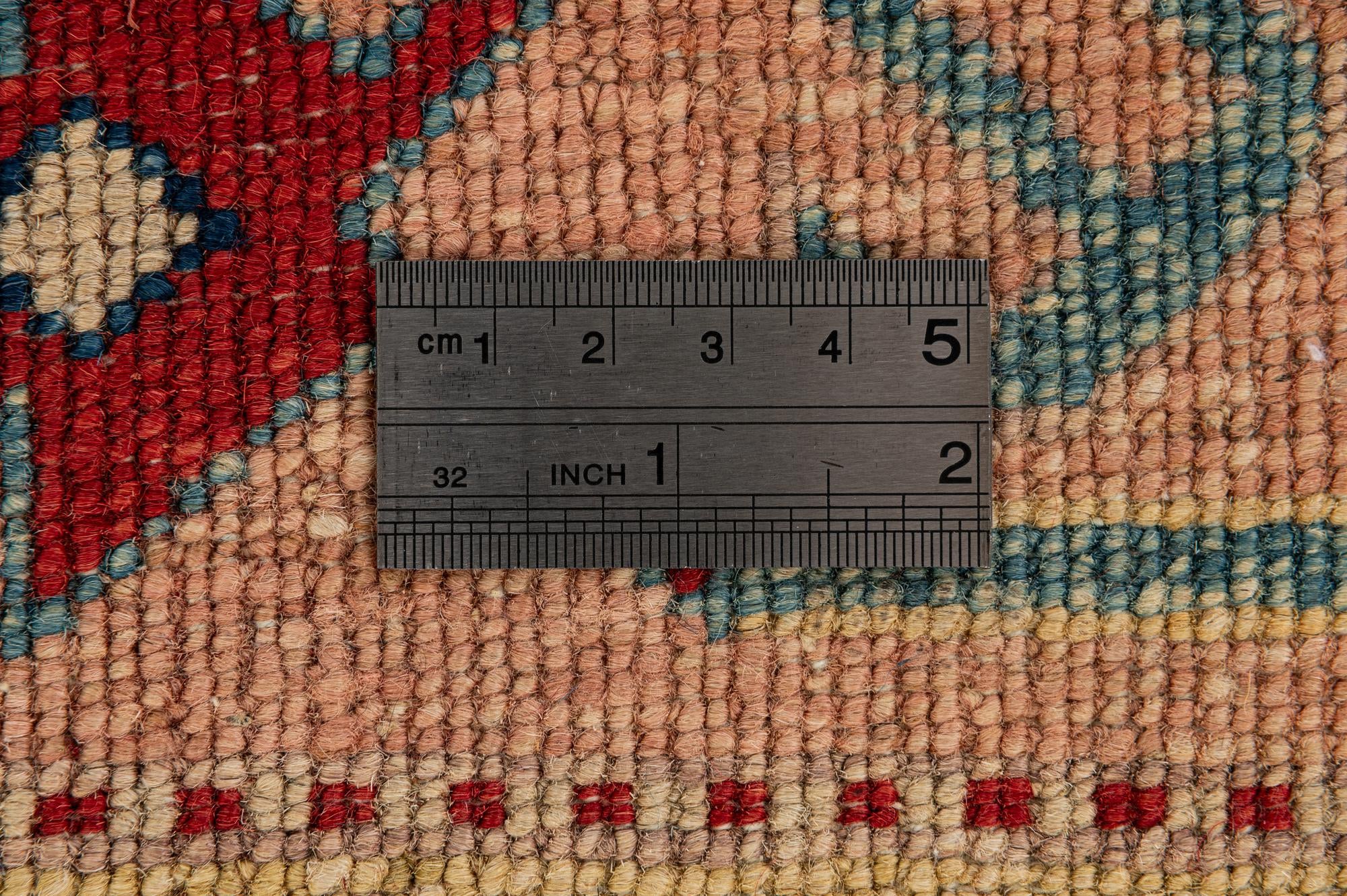 5' 2 x 7' 7 Hand Knotted Ziegler Wool Rug
