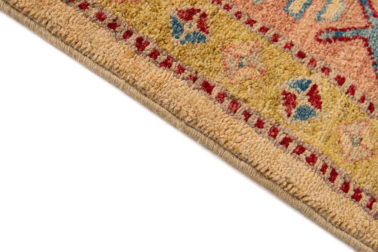 Detail image of 5' 2 x 7' 7 Hand Knotted Ziegler Wool Rug