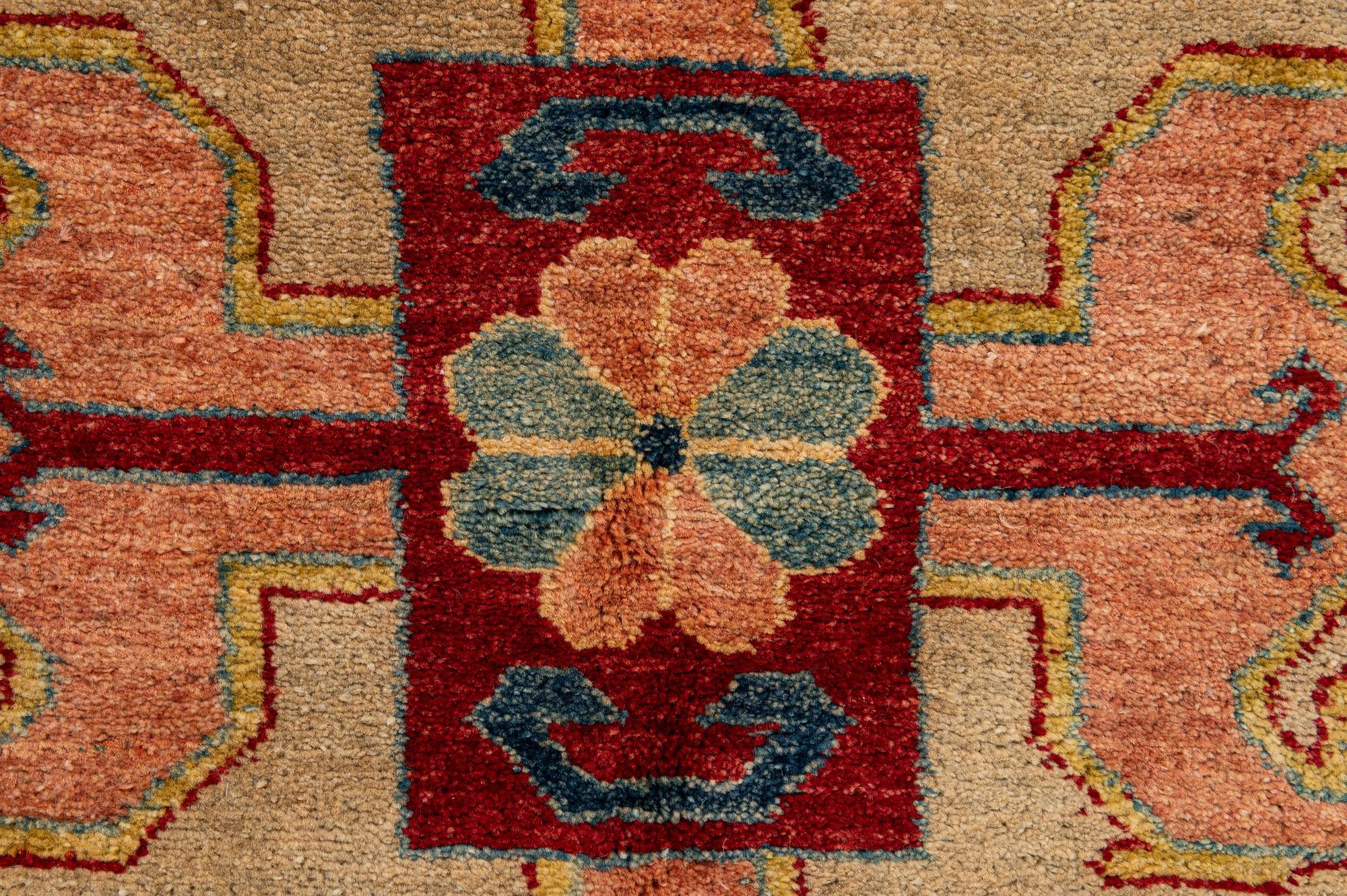 5' 2 x 7' 7 Hand Knotted Ziegler Wool Rug