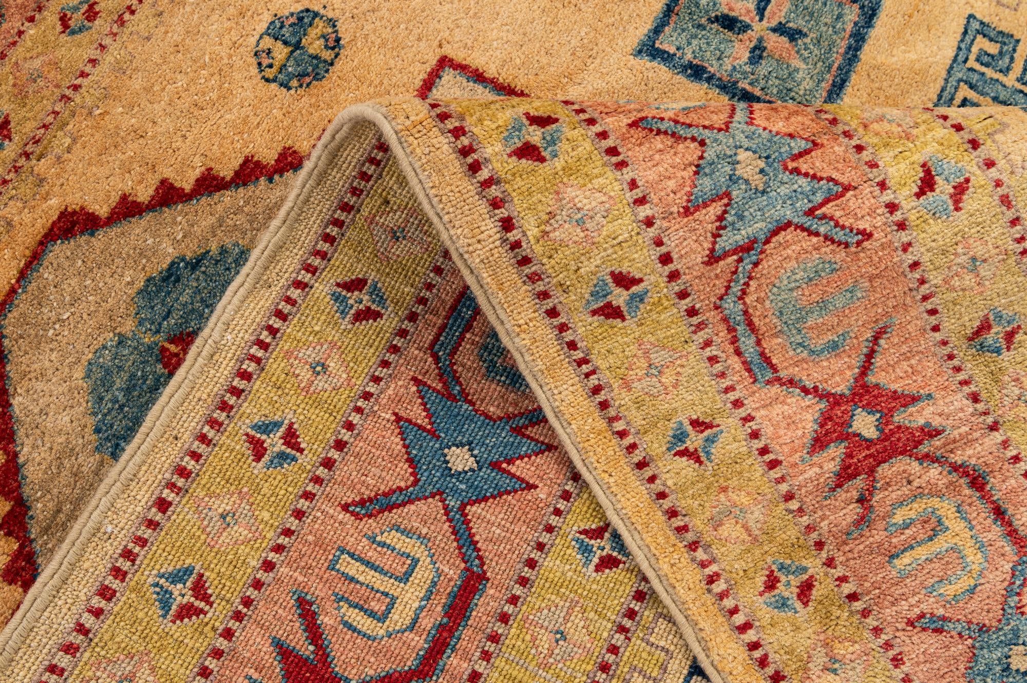 5' 2 x 7' 7 Hand Knotted Ziegler Wool Rug
