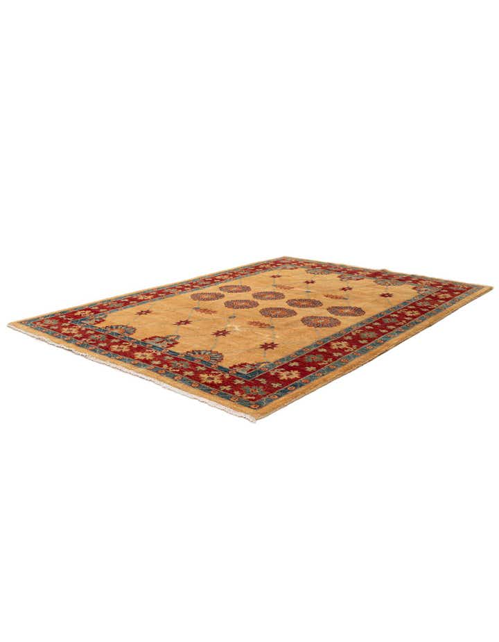 5' 9 x 7' 10 Hand Knotted Ziegler Wool Rug