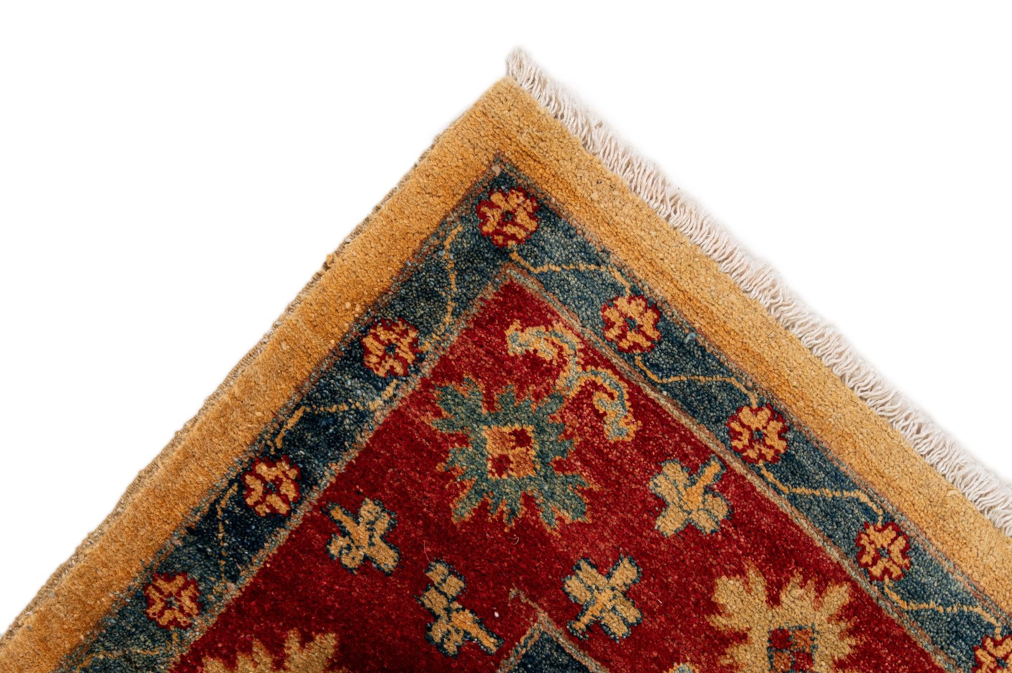 5' 9 x 7' 10 Hand Knotted Ziegler Wool Rug