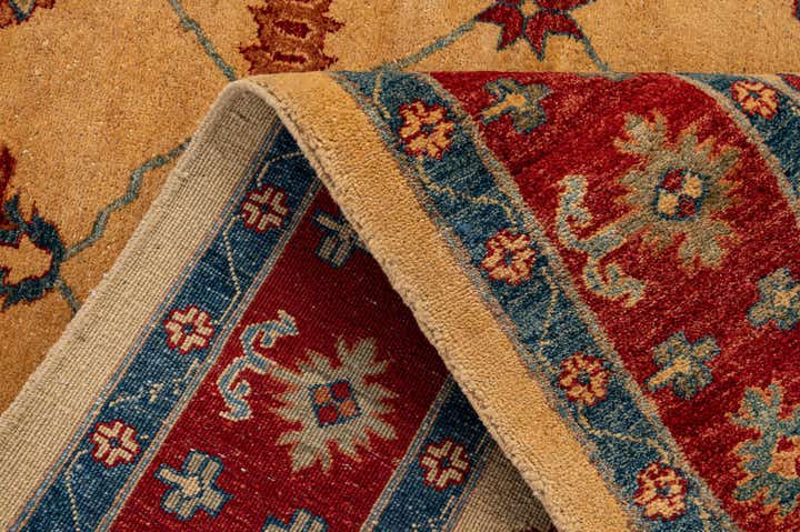 5' 7 x 7' 7 Hand Knotted Ziegler Wool Rug