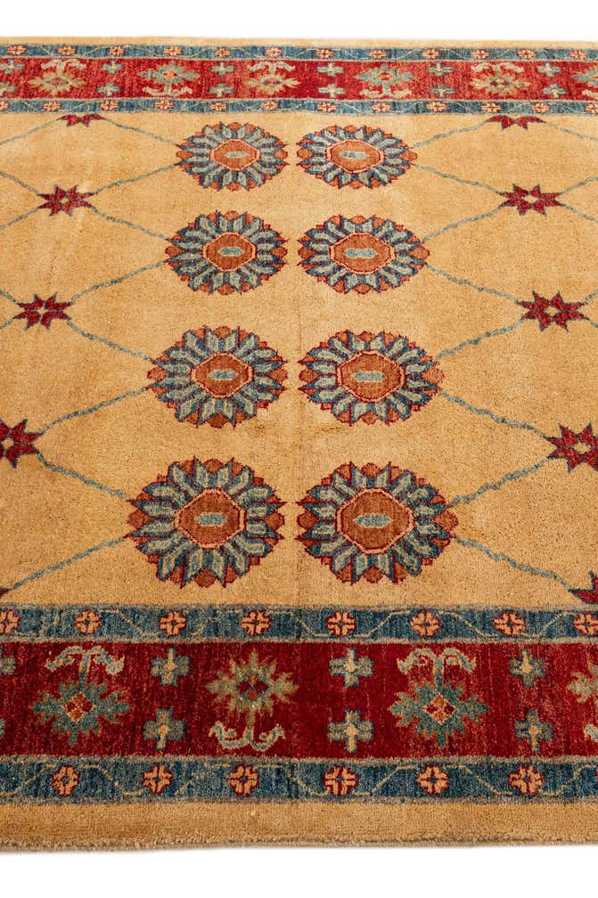 5' 7 x 7' 7 Hand Knotted Ziegler Wool Rug